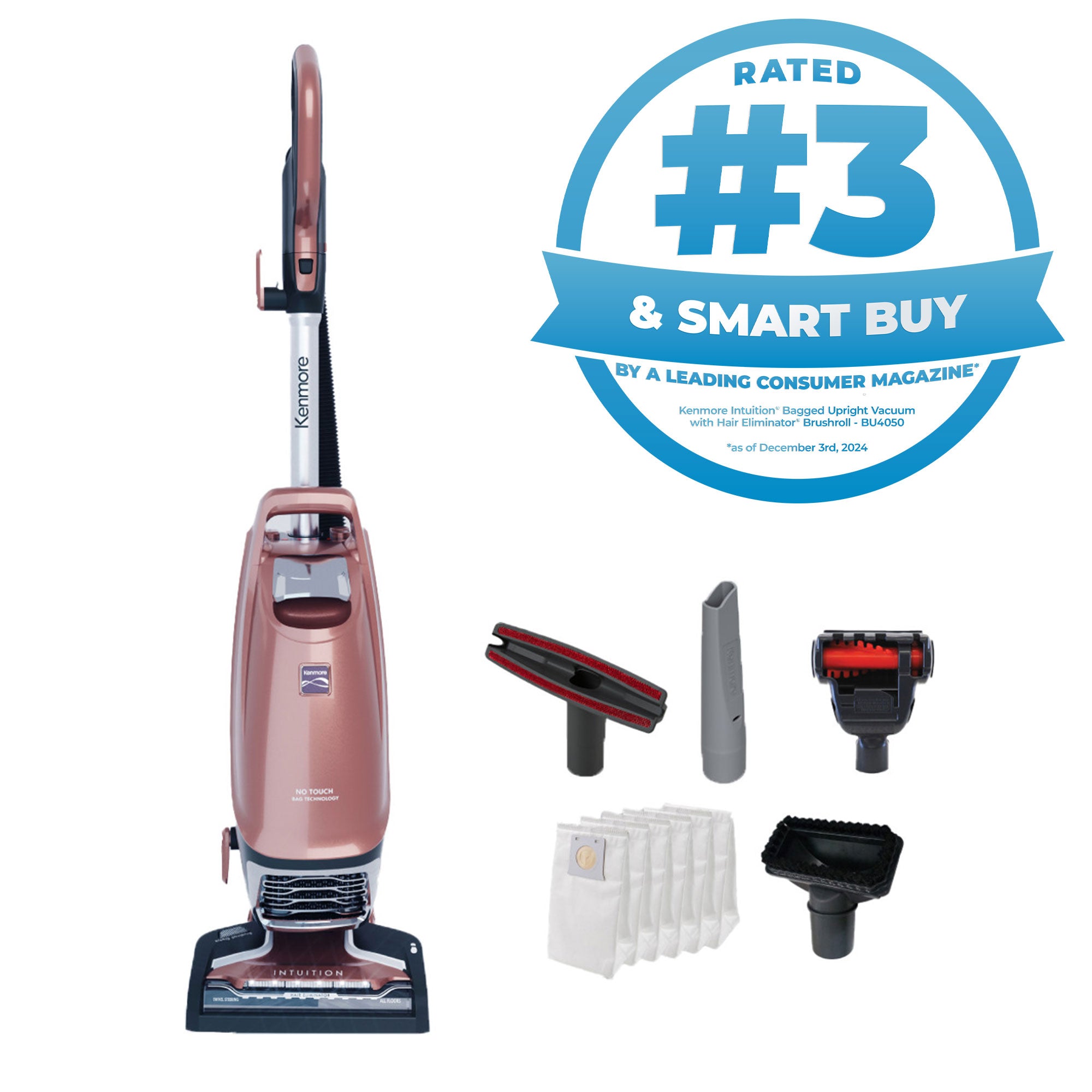 Kenmore Intuition® Bagged Upright Vacuum with Hair Eliminator®