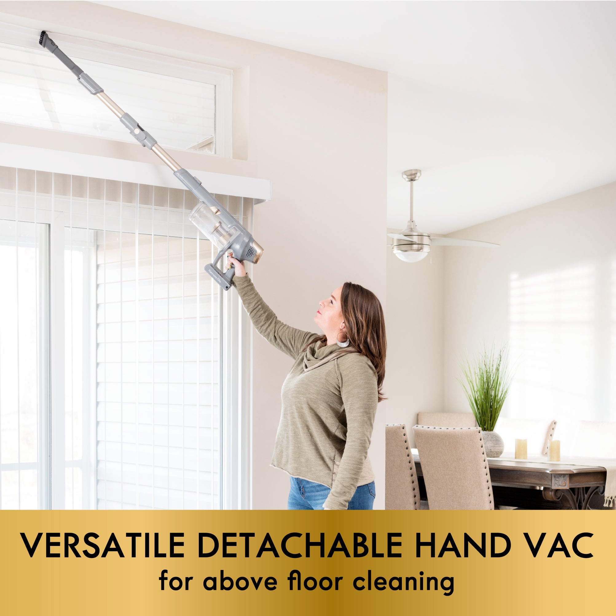 Kenmore Elite CSV | Max 21.6V Cordless Stick Vacuum with EasyReach™ Wand