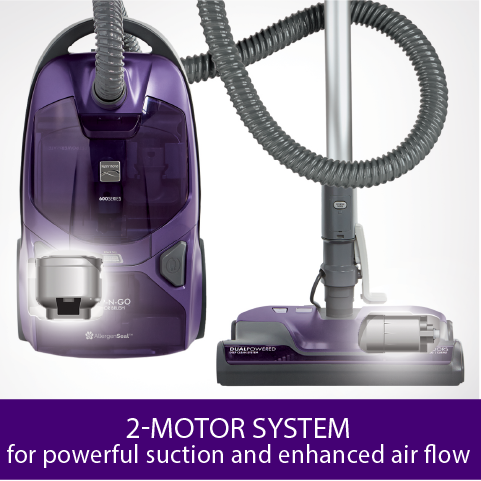 Kenmore POP-N-GO® | 600 Series Bagged Canister Vacuum Cleaner