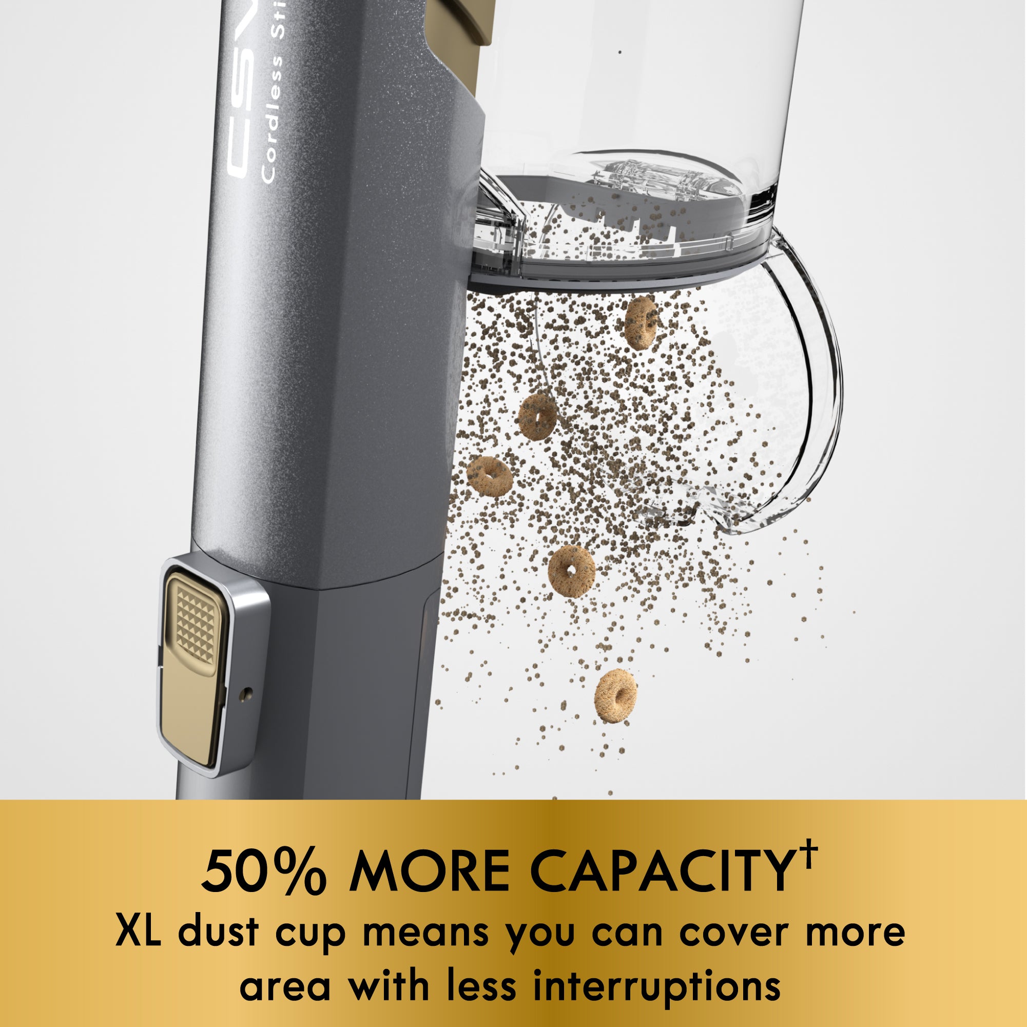 Kenmore Elite CSV | Max 21.6V Cordless Stick Vacuum with EasyReach™ Wand