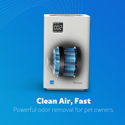 Kenmore 1200e Air Purifier with SilentClean™ HEPA Technology